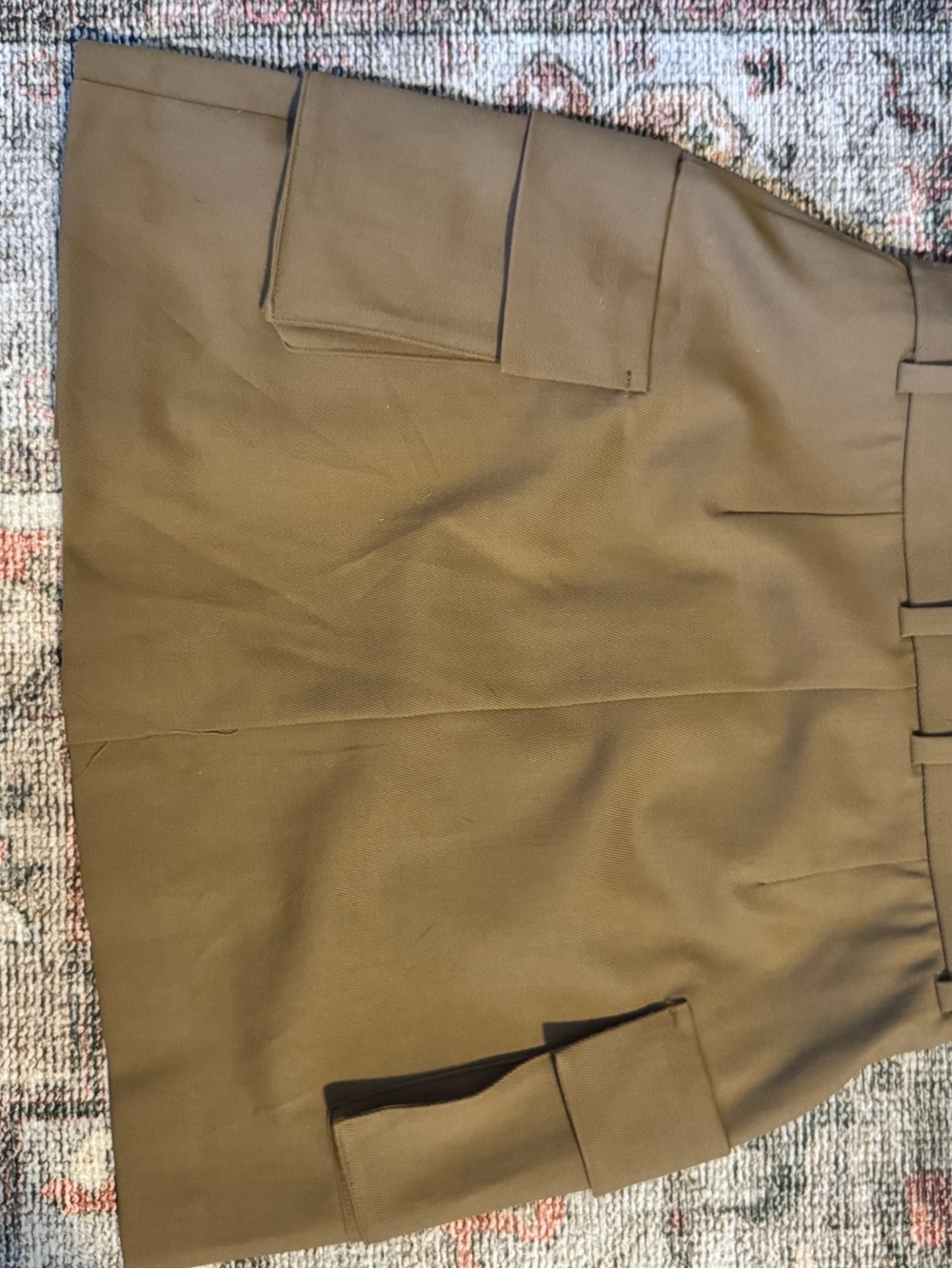 Aritzia Babaton Wool Twill Cotton Mini Skirt NWOT - Picture 12 of 12